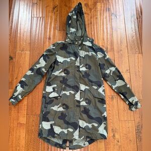 H&M Camouflage Rain Jacket